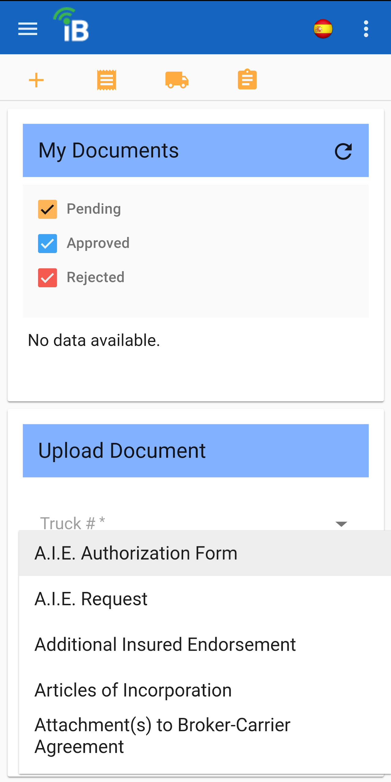 iBulk app screen 4