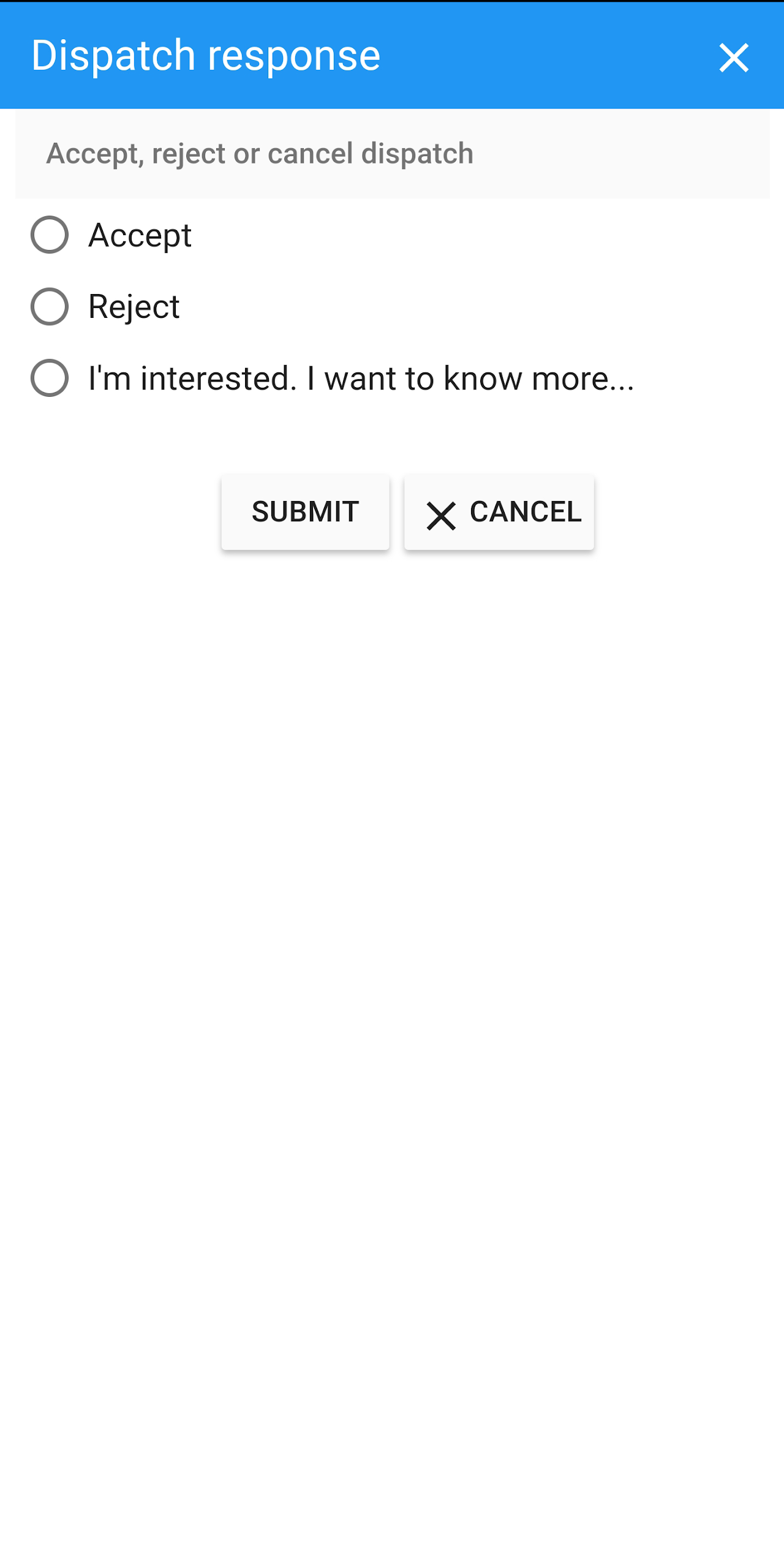 iBulk app screen 5